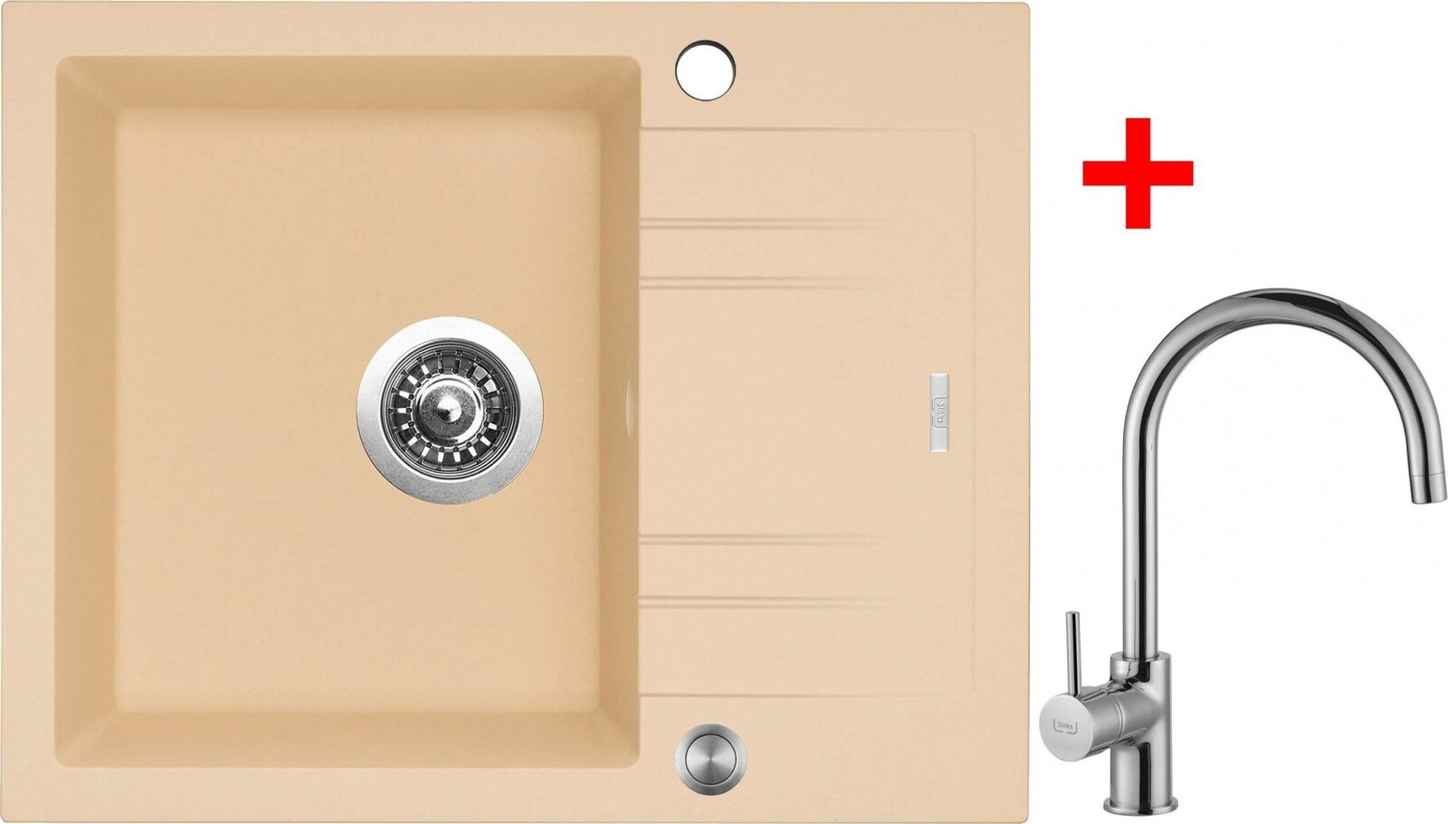Sinks Linea 600 XC Sahara + Vitalia