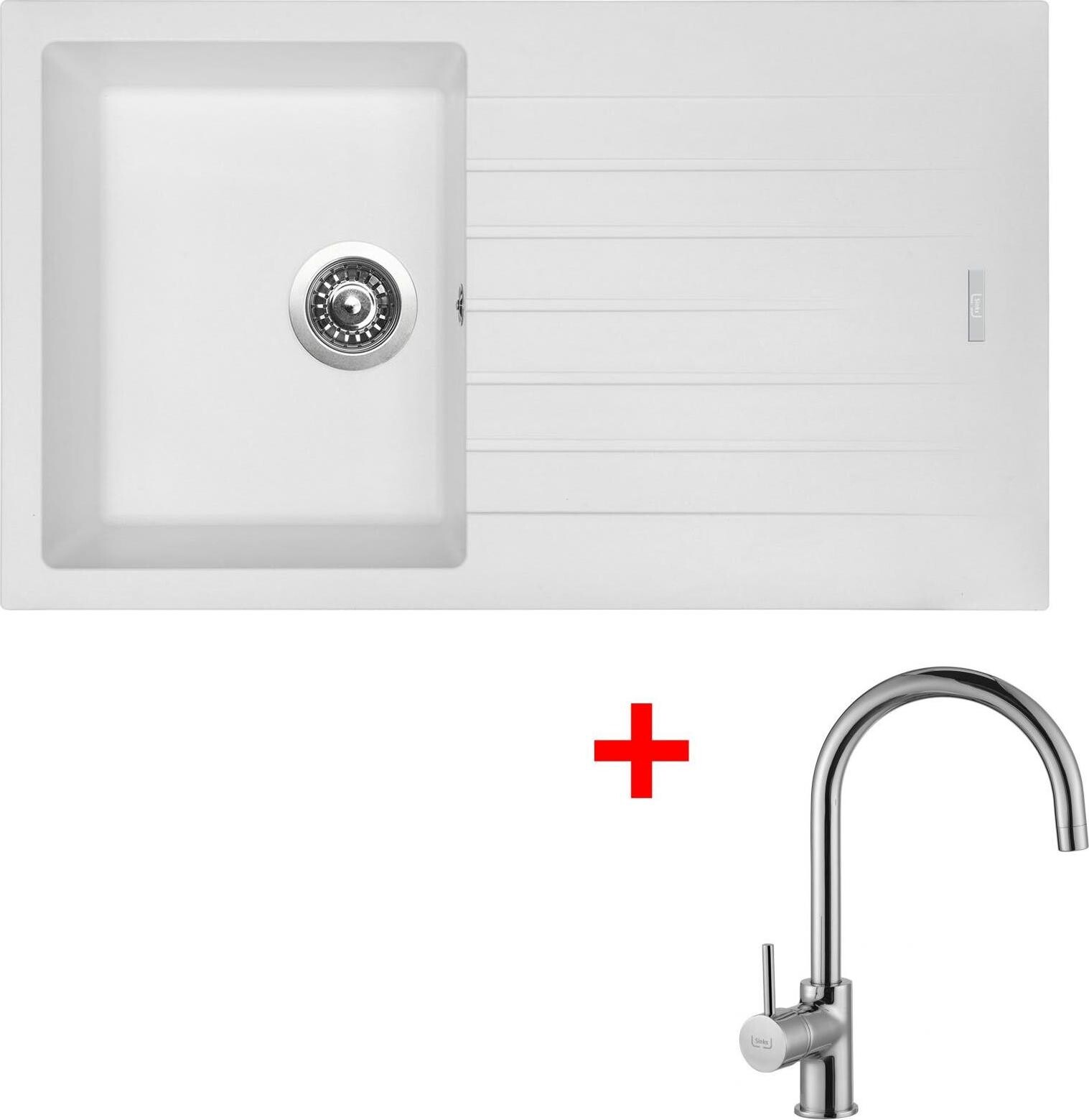 Sinks Perfecto 860 Milk + Vitalia