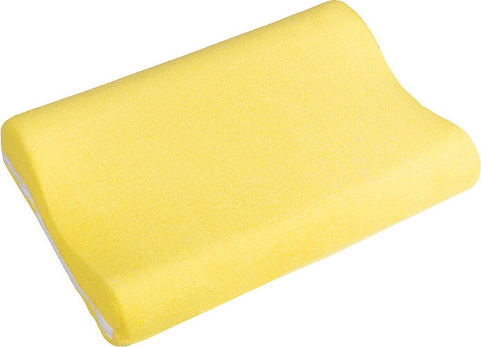 BELLATEX Povlak - anatomický polštář froté, 45 × 30 cm, 006 žlutý