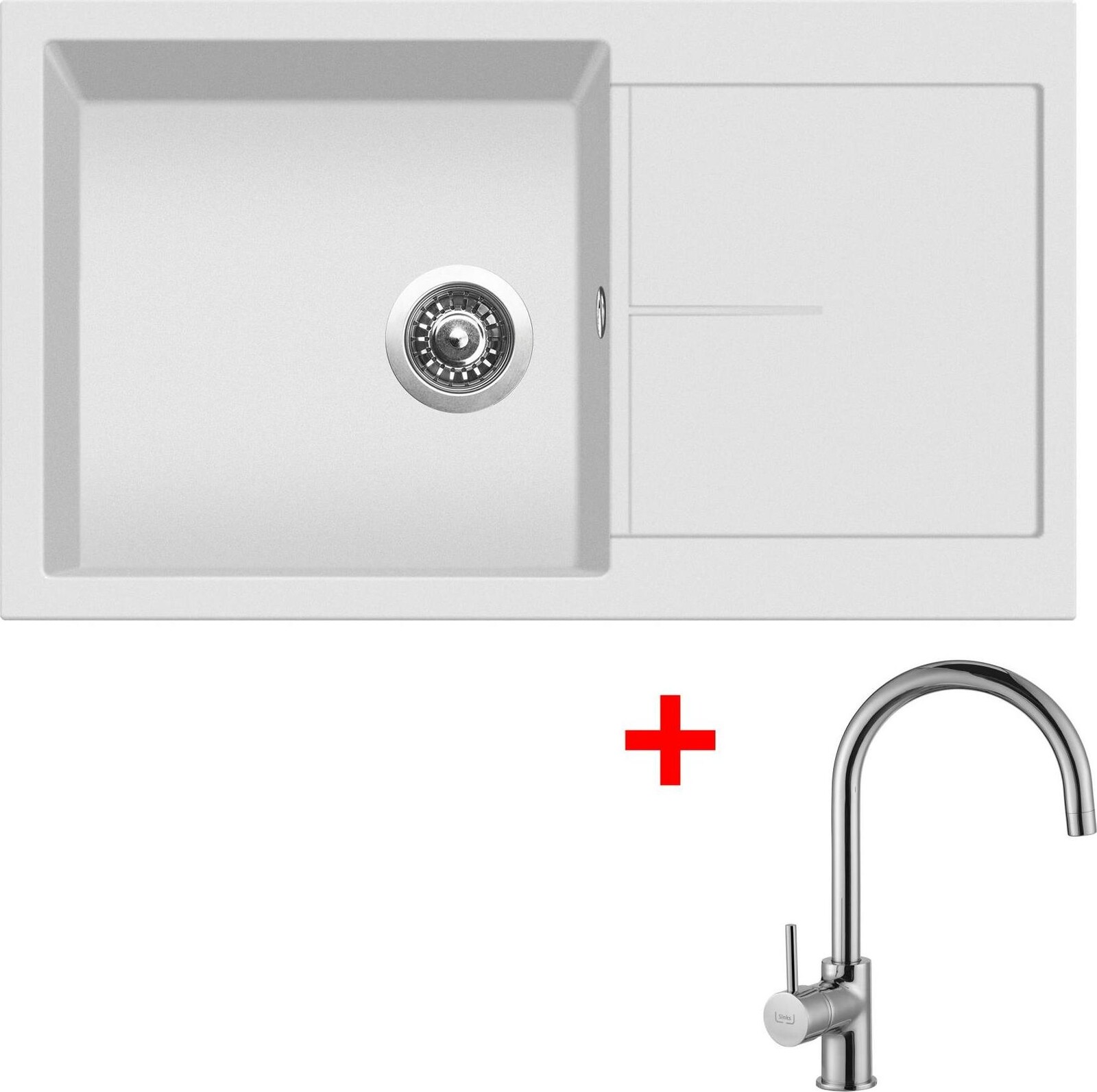 Sinks Infinity 860 Milk + Vitalia