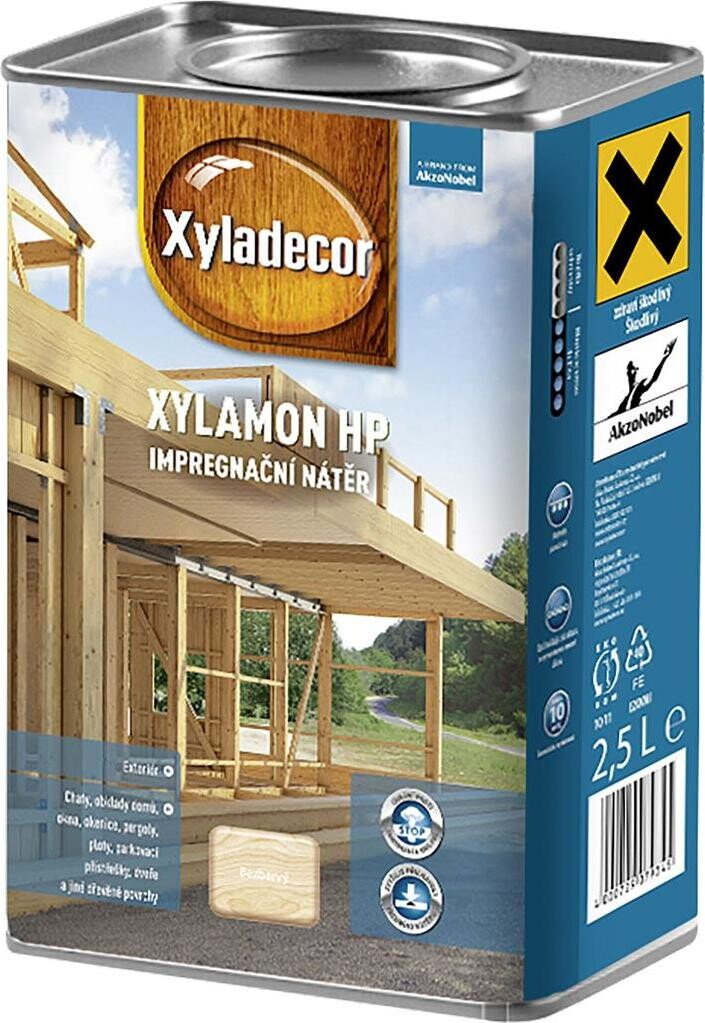 AKZO NOBEL Xyladecor Xylamon HP impregnační nátěr 2,5 l Bezbarvý