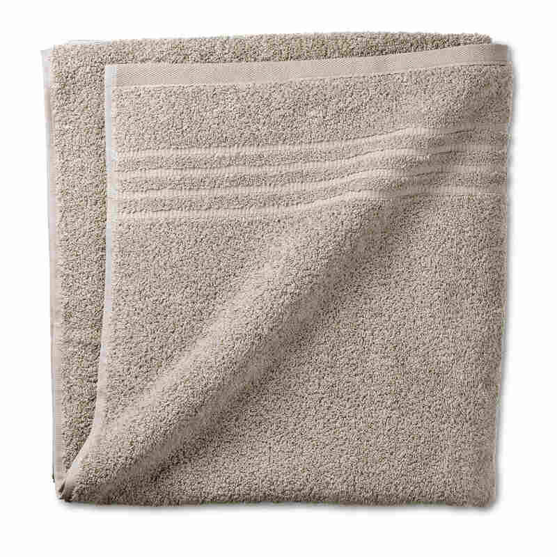 KELA Leonora Premium 100% bavlna stříbrnošedá 70 × 140 cm