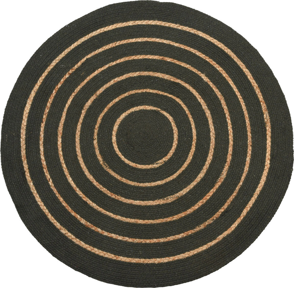 Home Styling Collection Kulatý bavlněný koberec, průměr 90 cm
