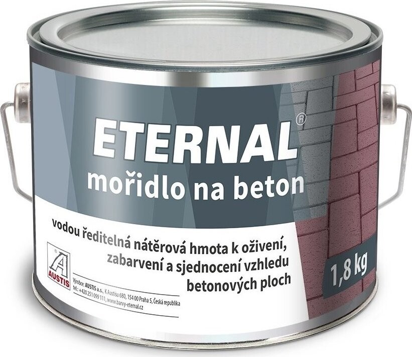 Austis Eternal mořidlo na beton 1,8 kg Antracit