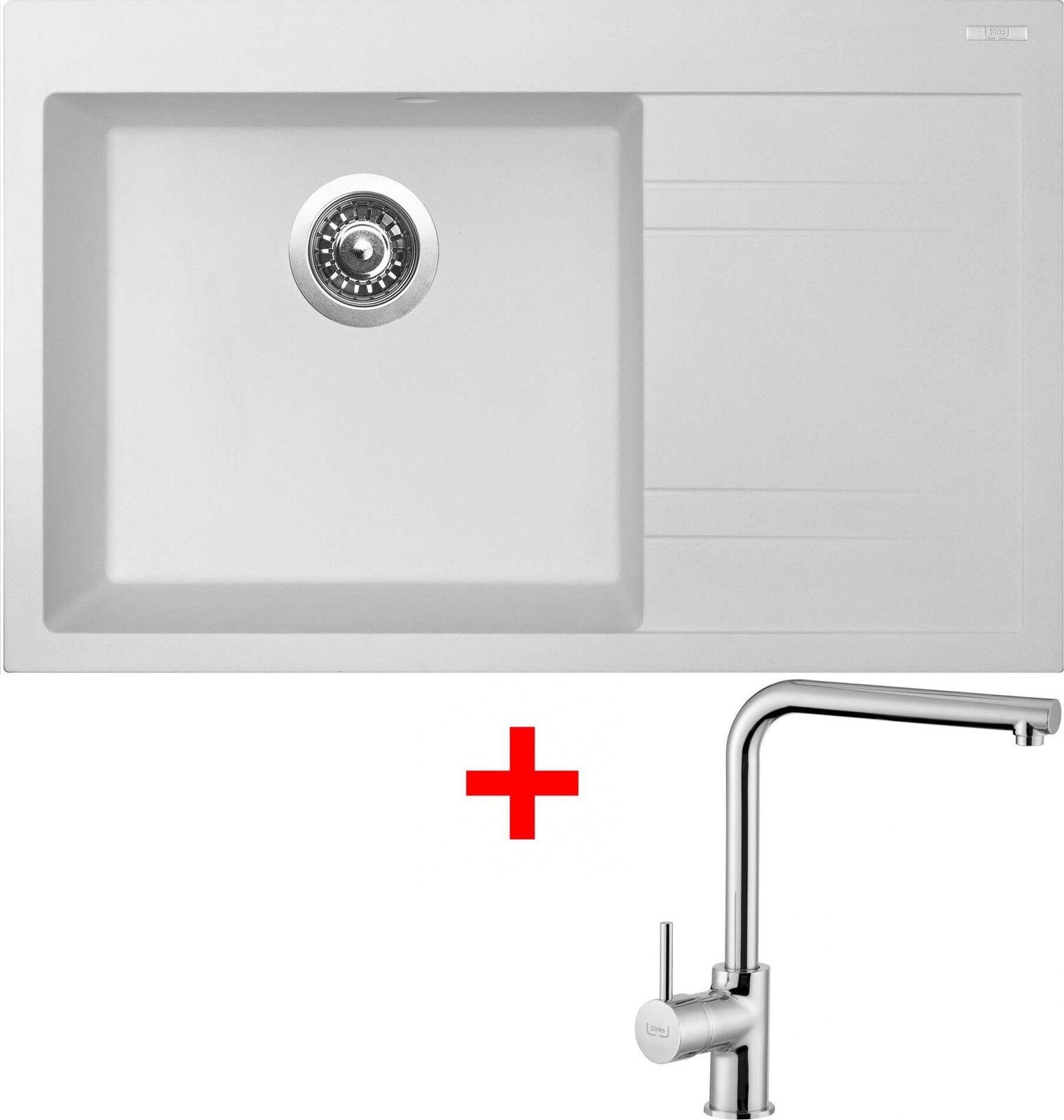 Sinks Rim 780 L Milk + Elka