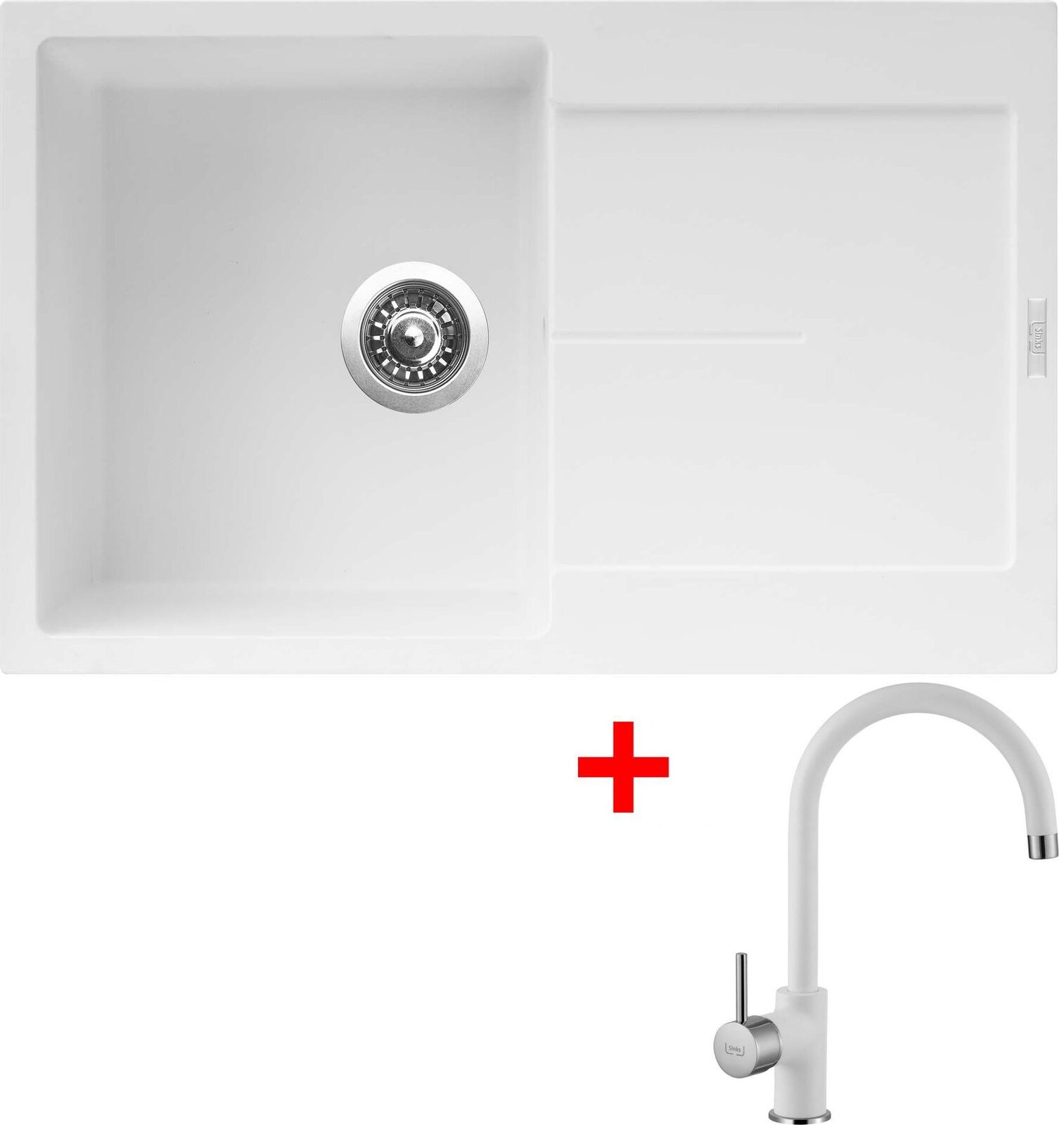 Sinks Ultima 790 Milk + Vitalia GR