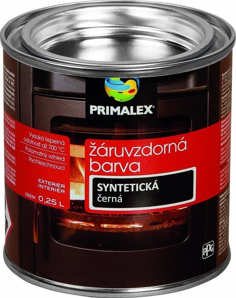 Primalex Žáruvzdorná barva černá 0,25 l