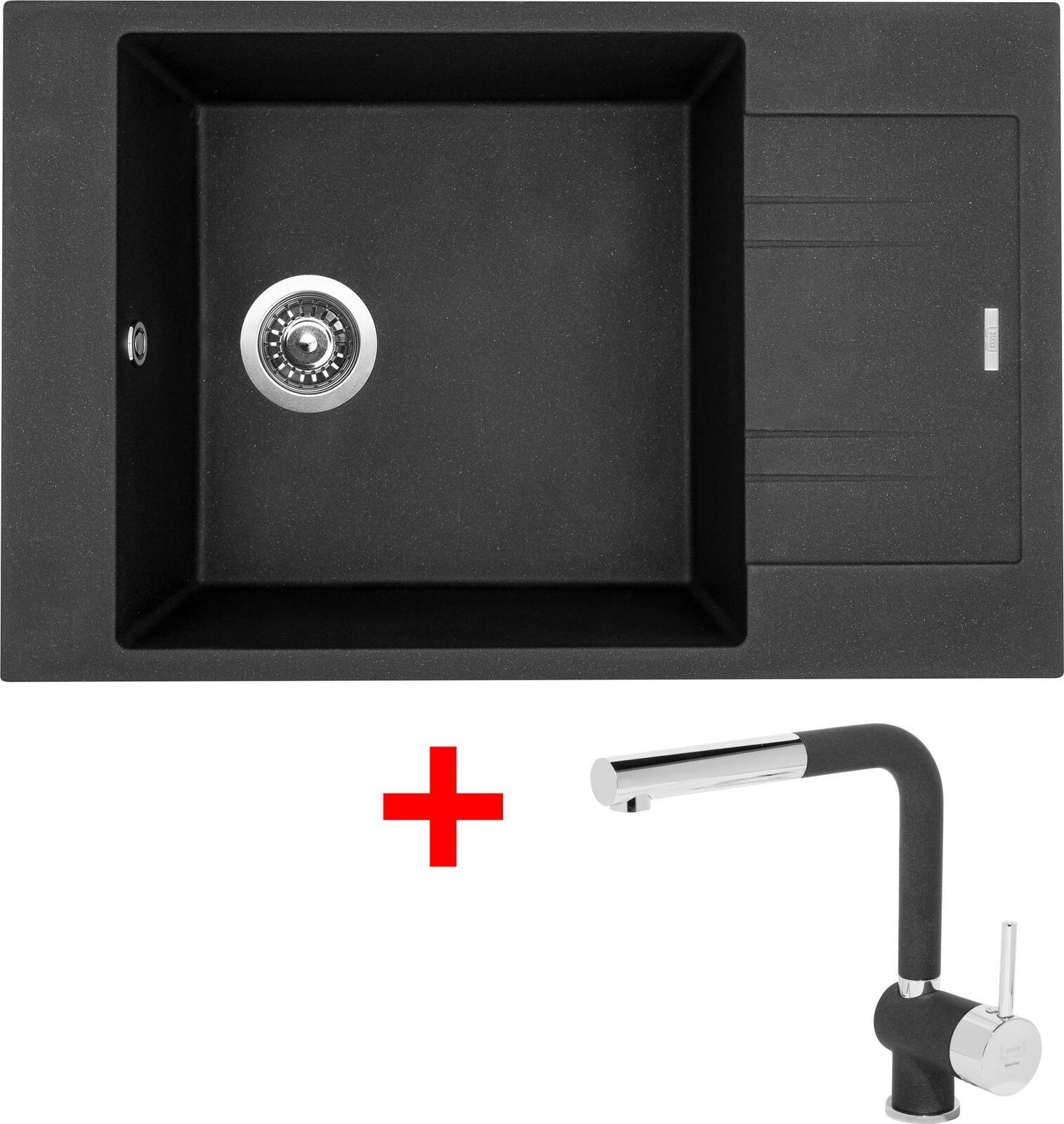Sinks Vario 780 Metalblack + Mix 3 P GR