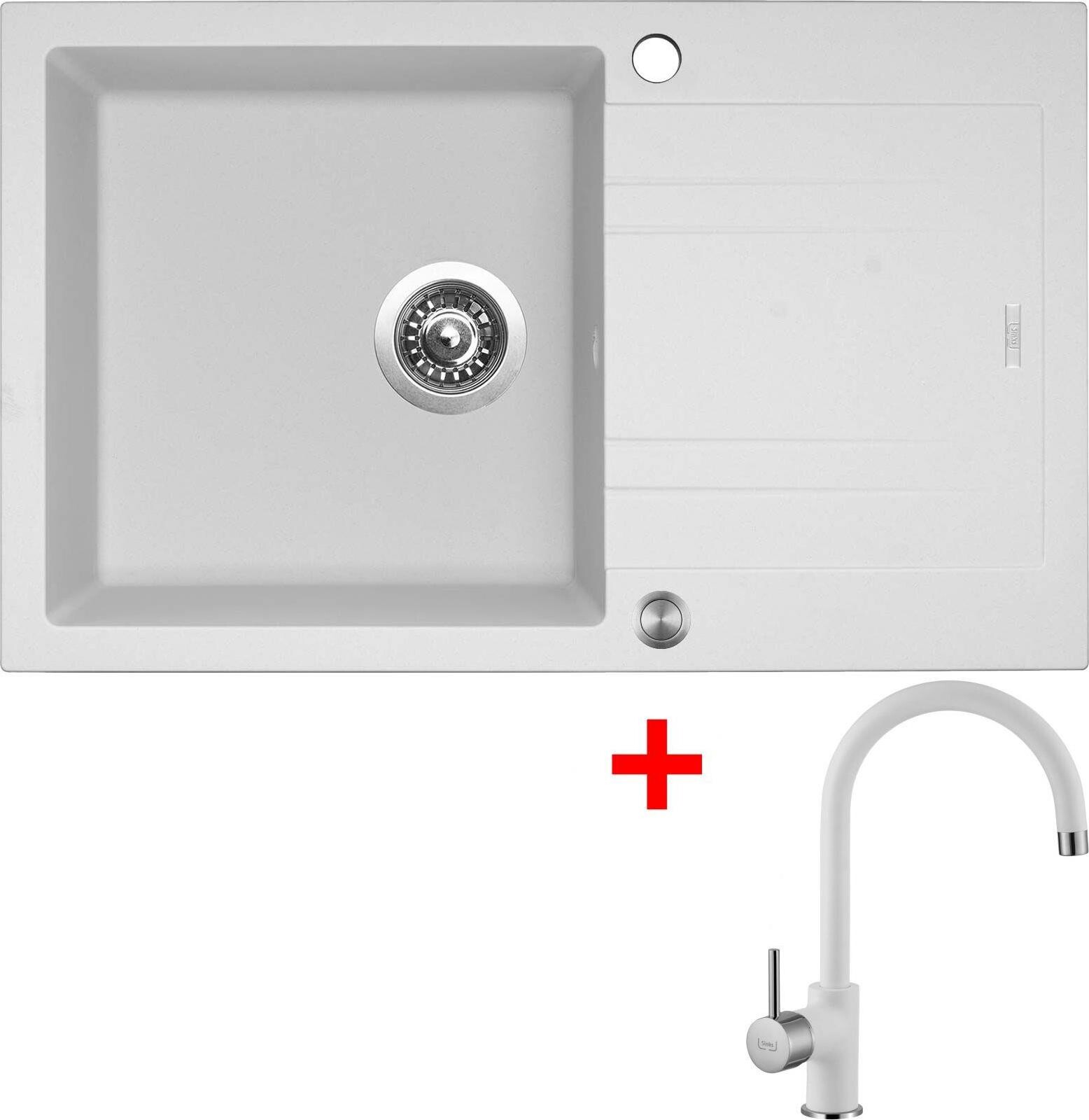 Sinks Linea 780 XC Milk + Vitalia GR