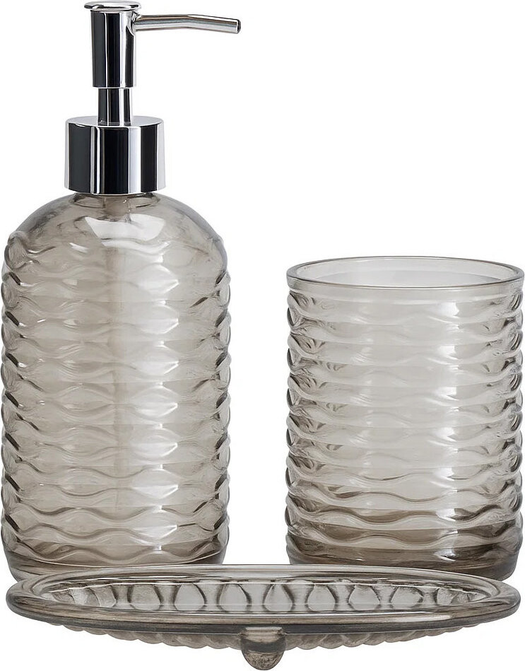 Bathroom Solutions Node, dávkovač, kelímek na kartáčky a mýdlenka