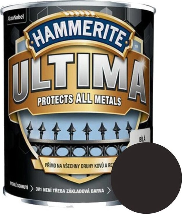 AkzoNobel Hammerite ULTIMA 0,75 l, antracitová Matt