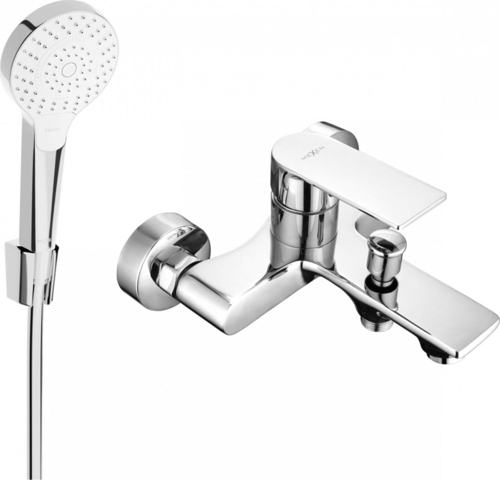 Mexen R05 Royo Vaňová batéria so sprchou set, chróm (7223R05-00)