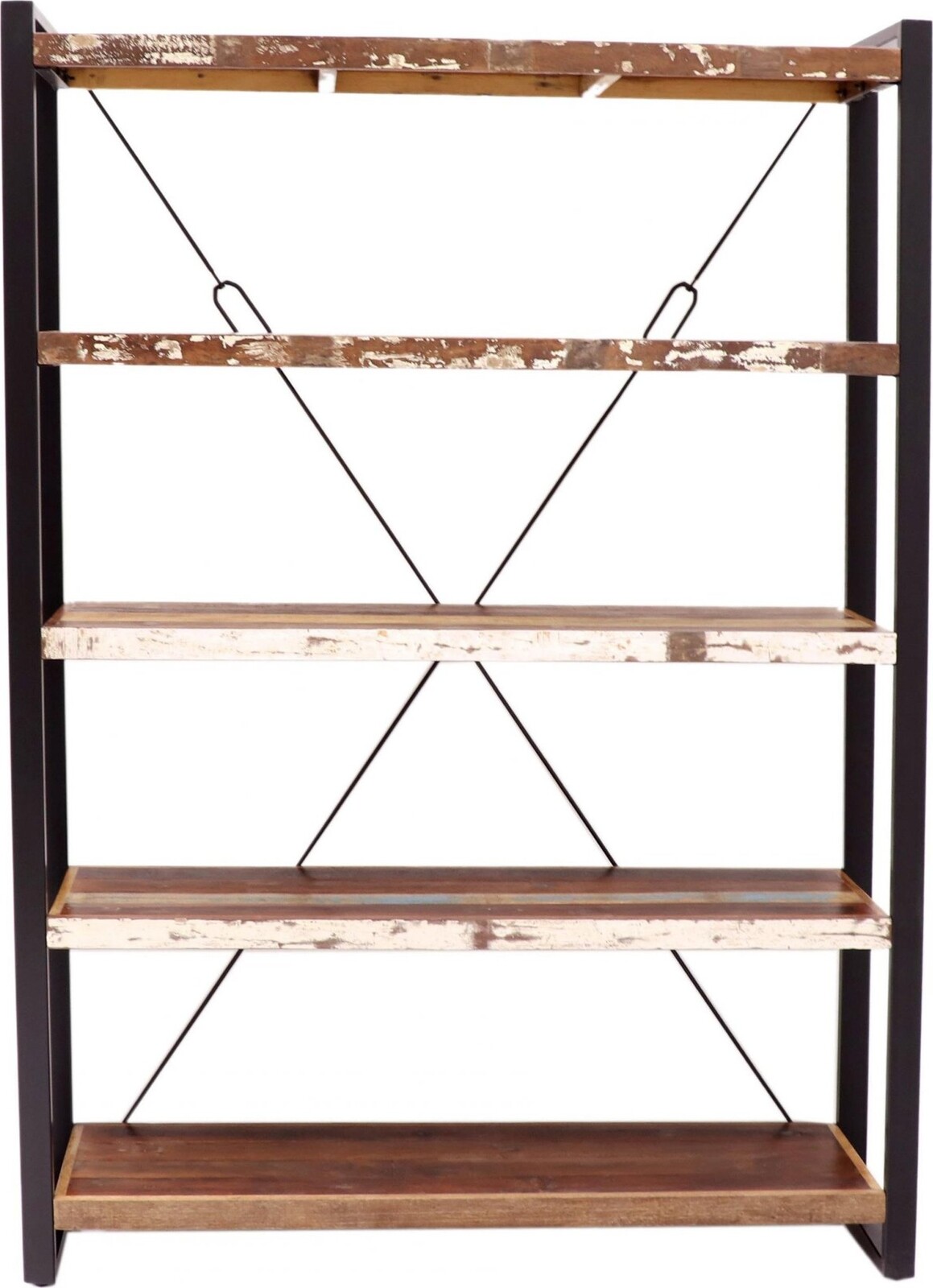 LAKŠMI Retro, recyklované mango drevo 160 × 200 × 35 cm