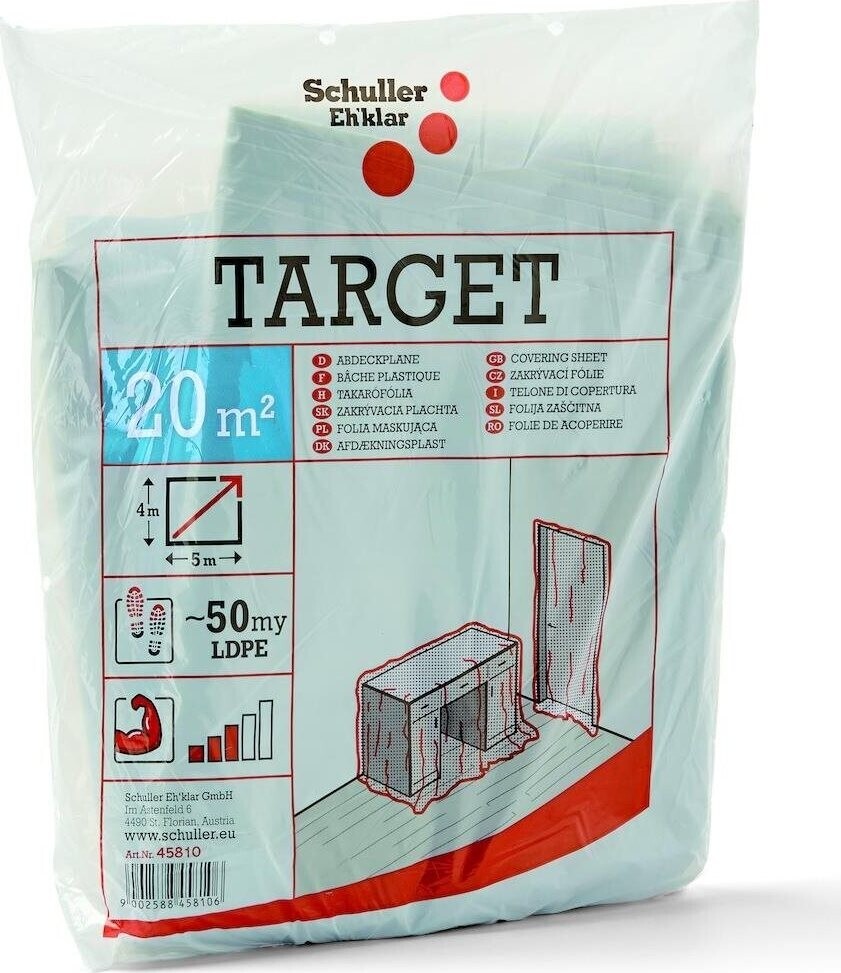 Schüller Eh'klar Zakrývací fólie Target, extra silná, 4 × 5 m, cca 50 my