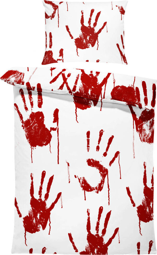 IMPAR Obliečky Bloody Hand, 140 × 200 cm + 90 × 70 cm