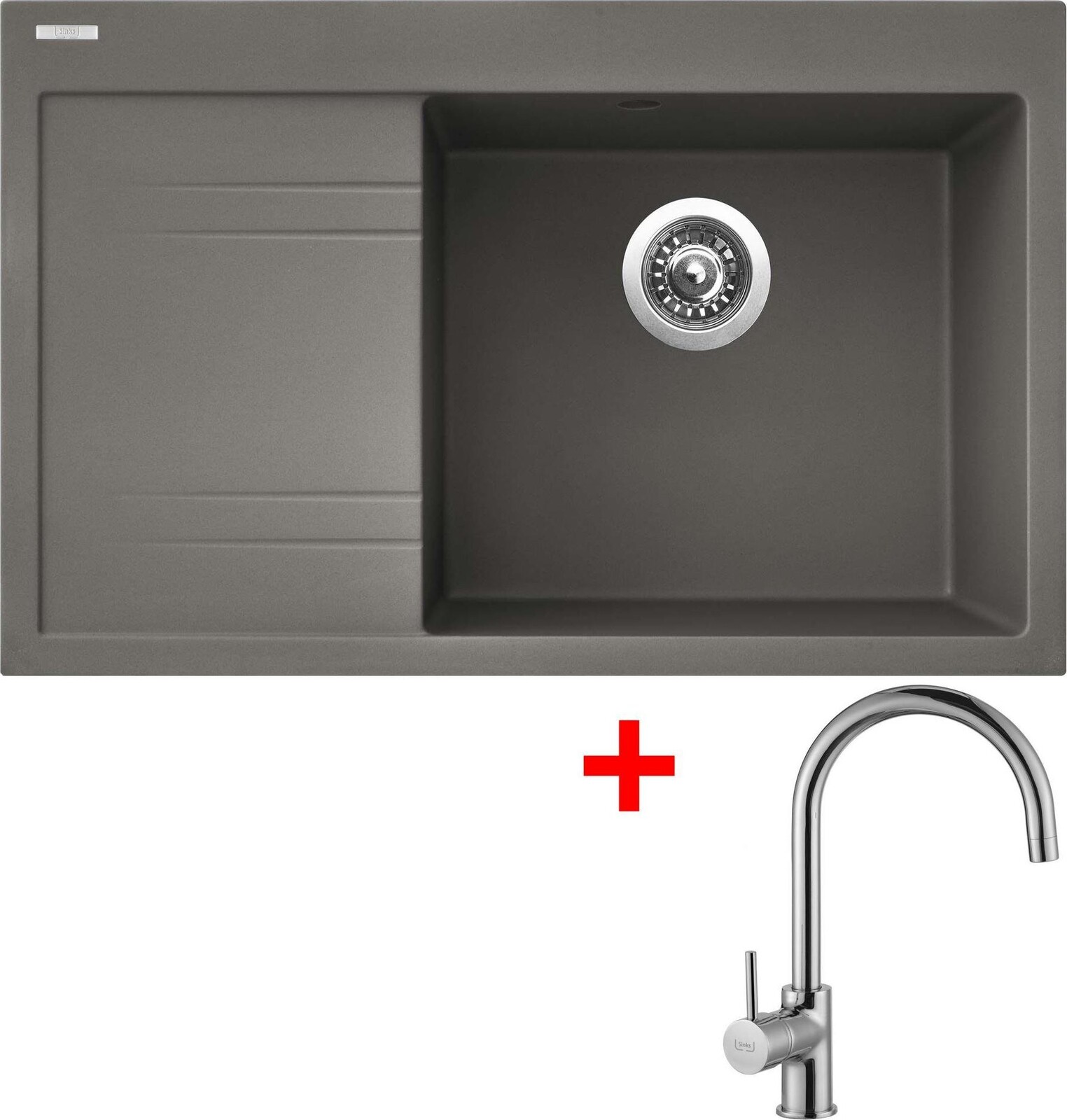 Sinks Rim 780 P Truffle + Vitalia
