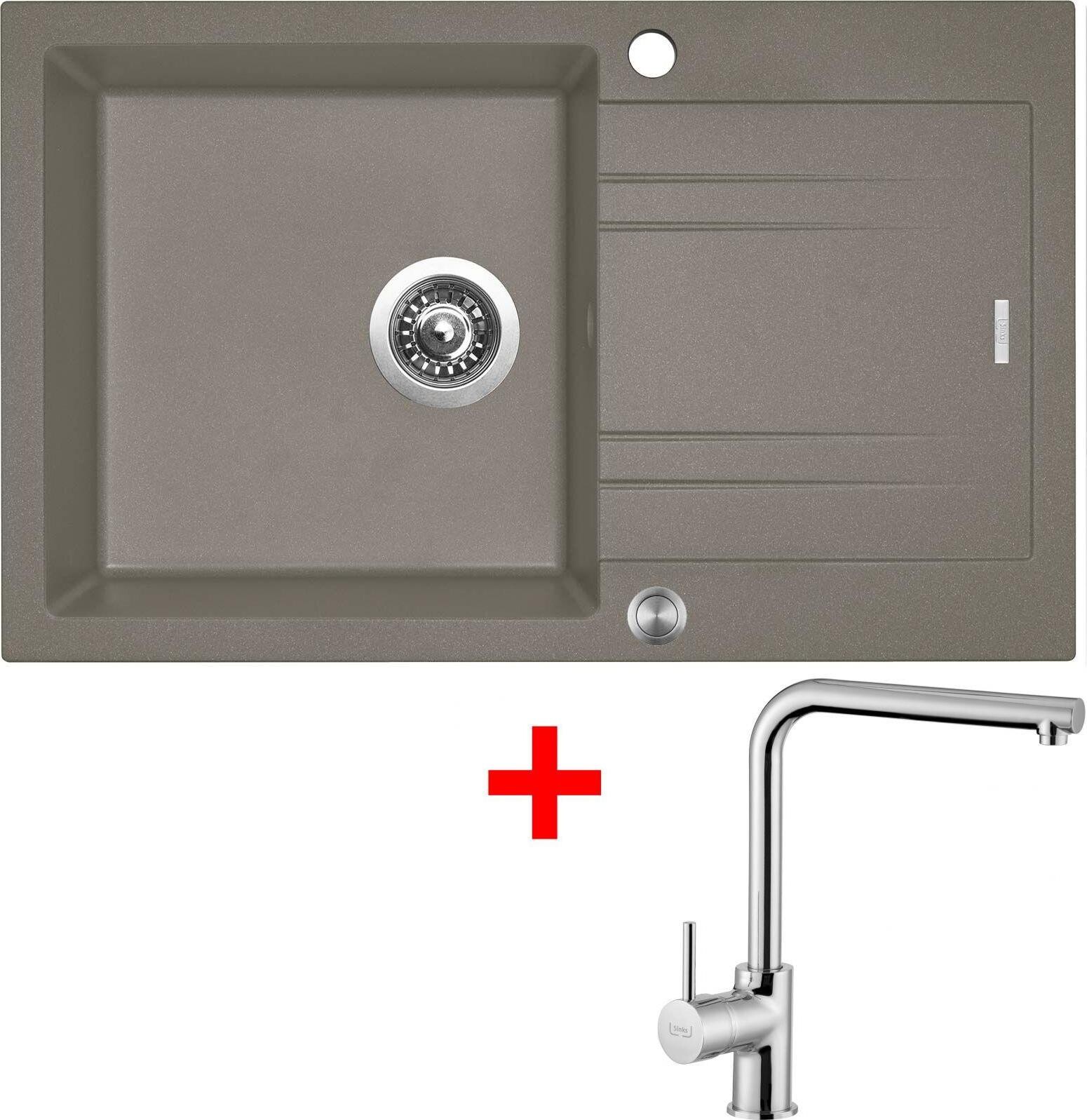Sinks Linea 780 XC Truffle + Elka