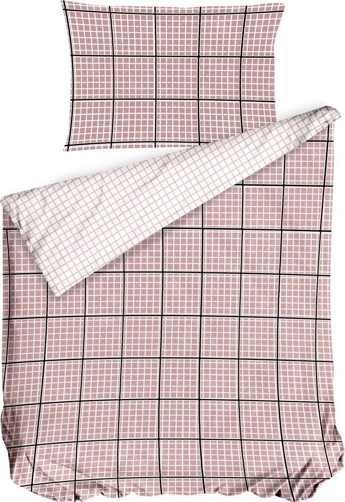 Cottonbox bavlnené obliečky Rony Pink 140 × 220/70 × 90 cm