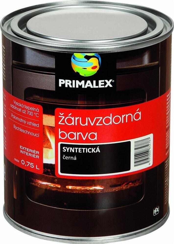 Primalex Žáruvzdorná barva černá 0,75 l