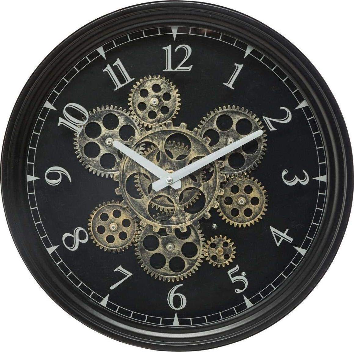 Atmosphera Hodiny na zeď s viditelným mechanismem, 37 cm