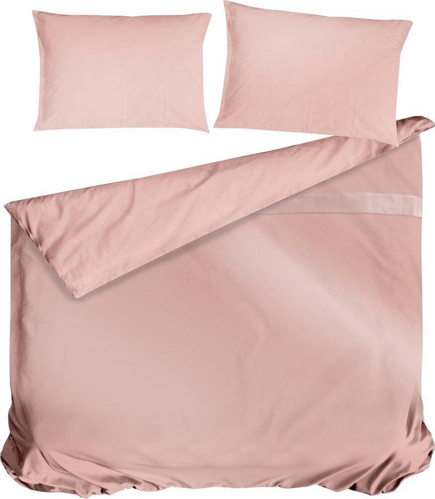 Cottonbox Cotonbox saténové obliečky Satin Pink 220 × 200/2 × 70 × 90 cm