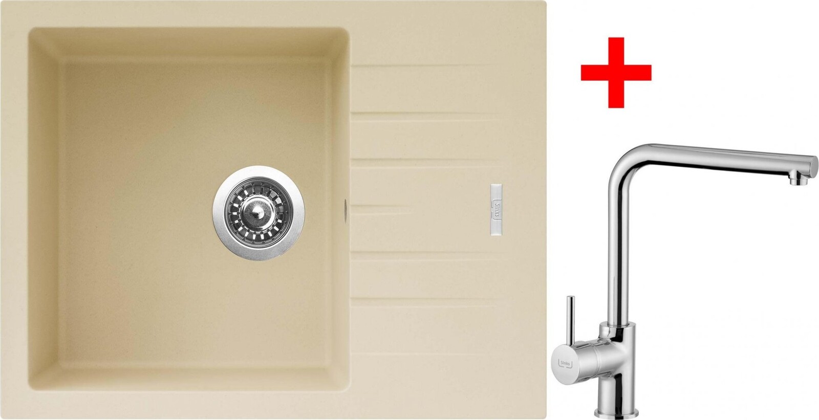 Sinks Perfecto 650 Sahara + Elka
