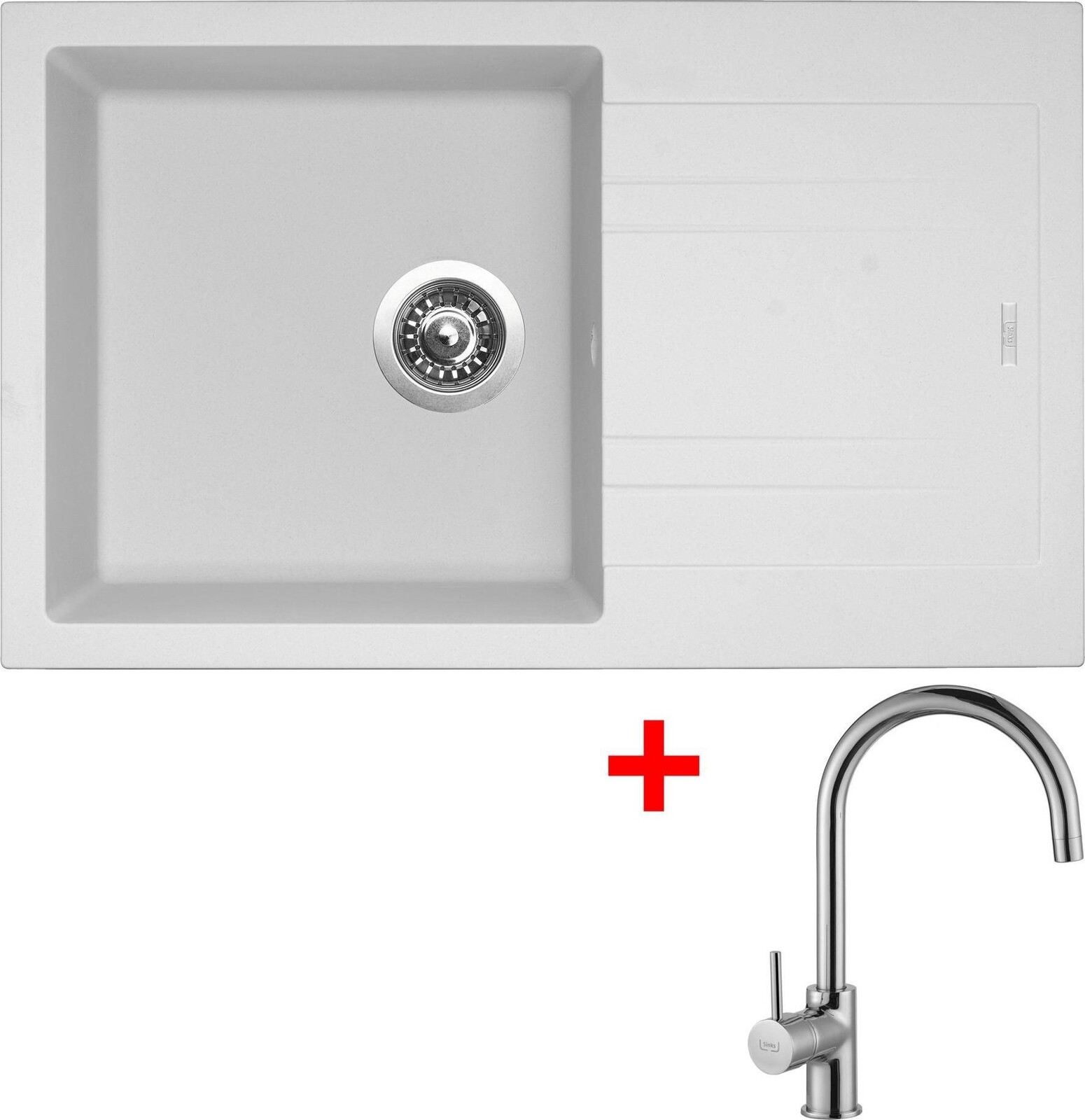 Sinks Linea 780 Milk + Vitalia