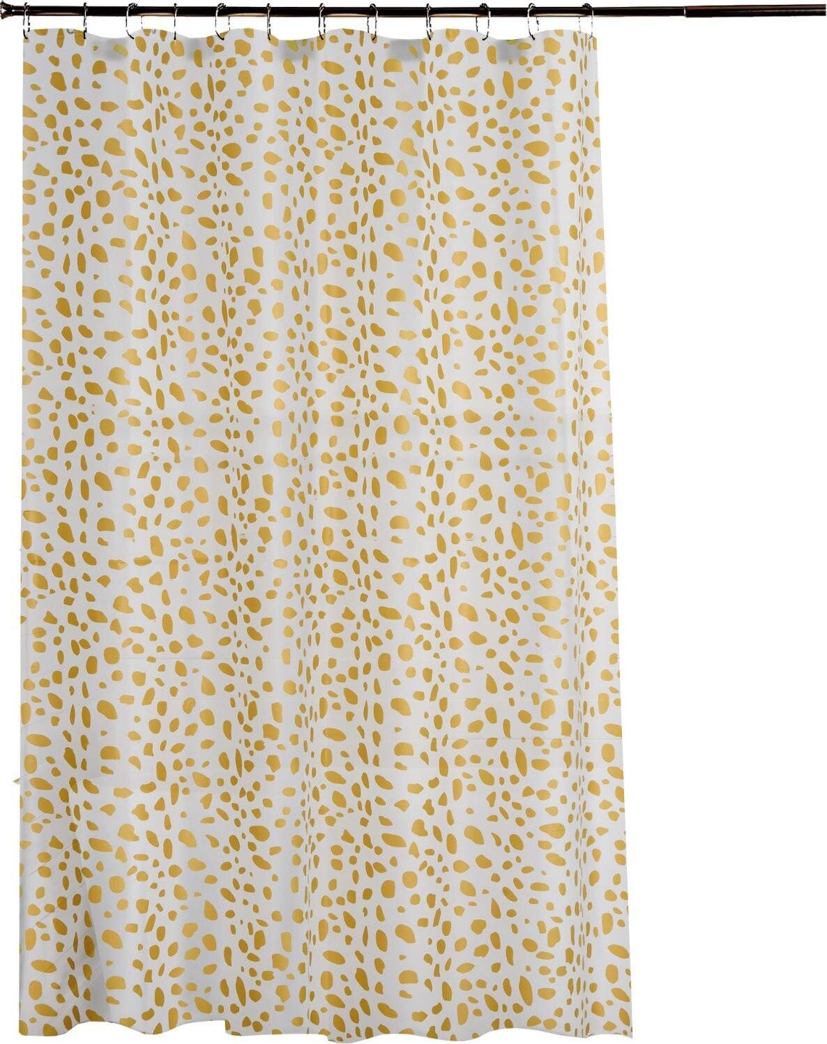 DuraHome Závěs koupelnový 180 × 200 cm Peva - HW1194, Gold