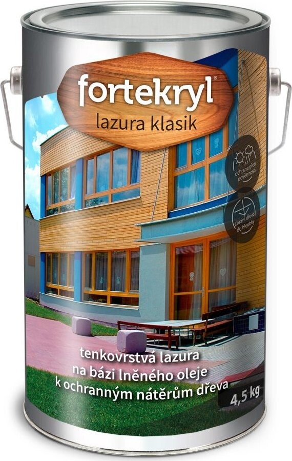 Austis Fortekryl lazura KLASIK 4,5 kg, teak