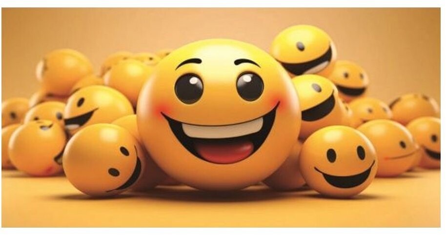 Gordon H89 Plážová osuška rychleschnoucí z mikrovlákna, Emoji, 100 × 180 cm