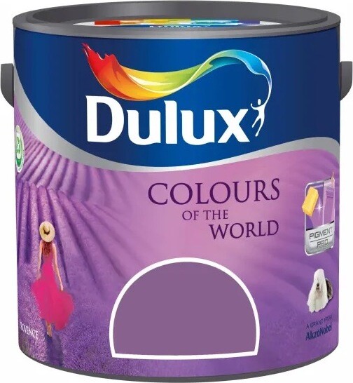 Akzo Nobel Dulux Cow Farby sveta 2,5 l, Levanduľa
