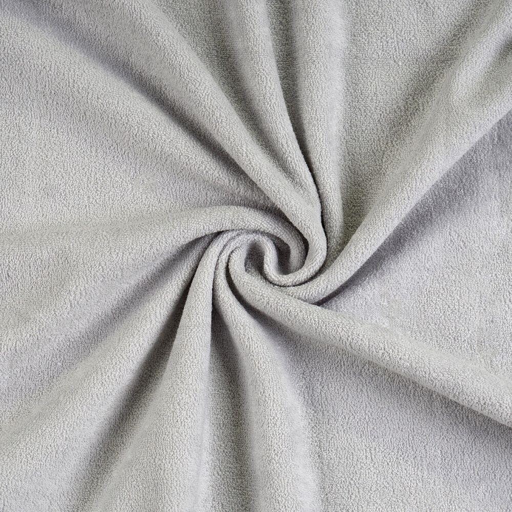 Kvalitex Froté prestieradlo svetlo sivé 100 × 200 cm