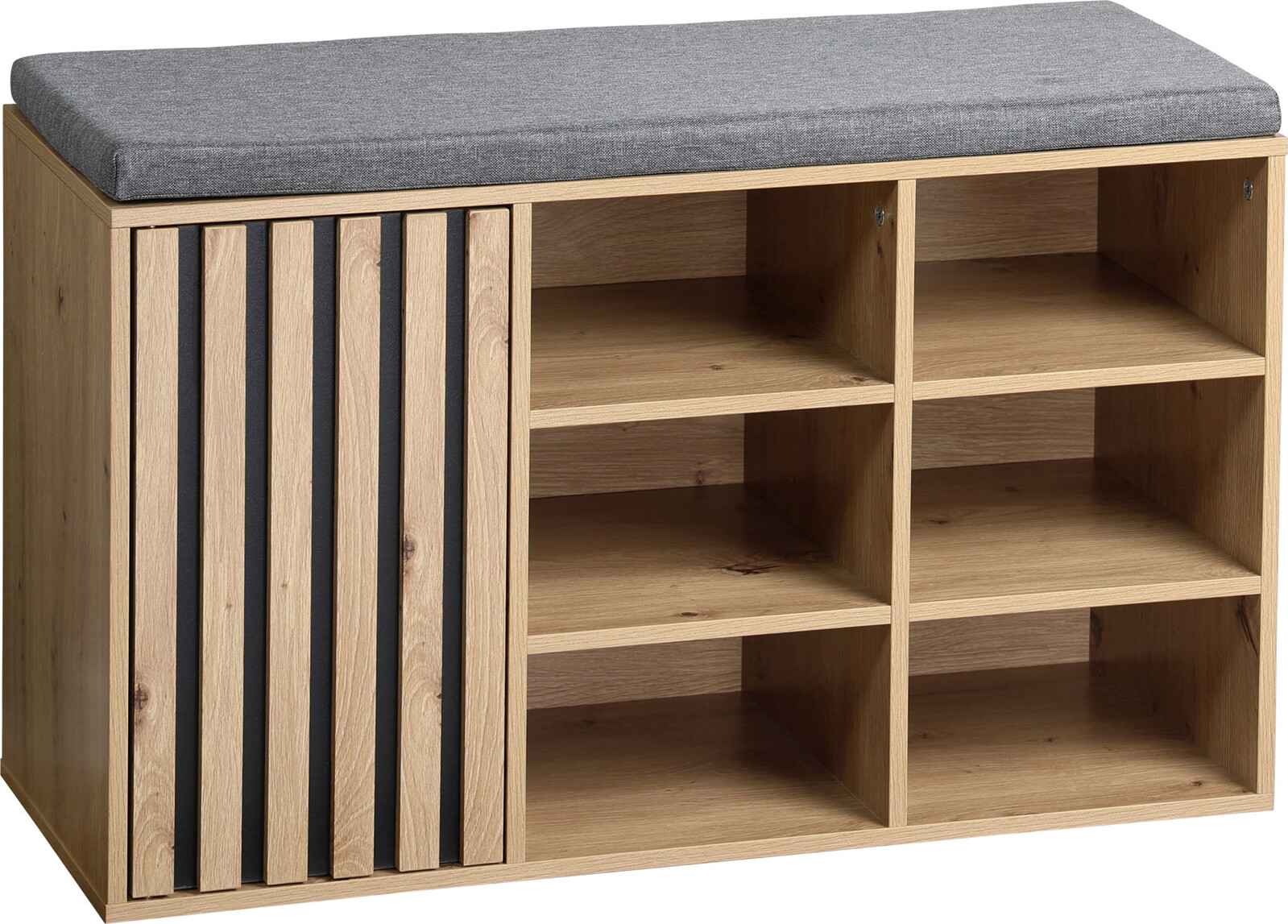 KESPER Botník so sedadlom moderný 76 × 29,5 × 48 cm