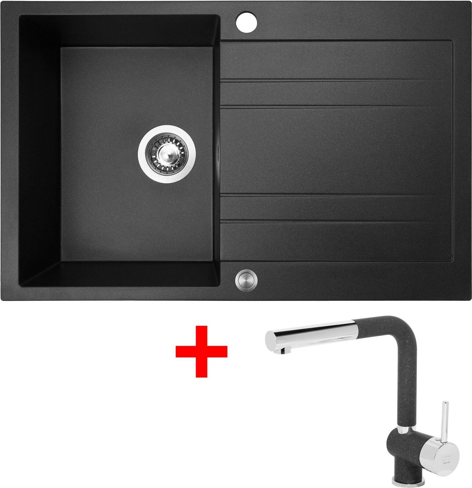 Sinks Grande 800 XC Granblack + Mix 3 P GR