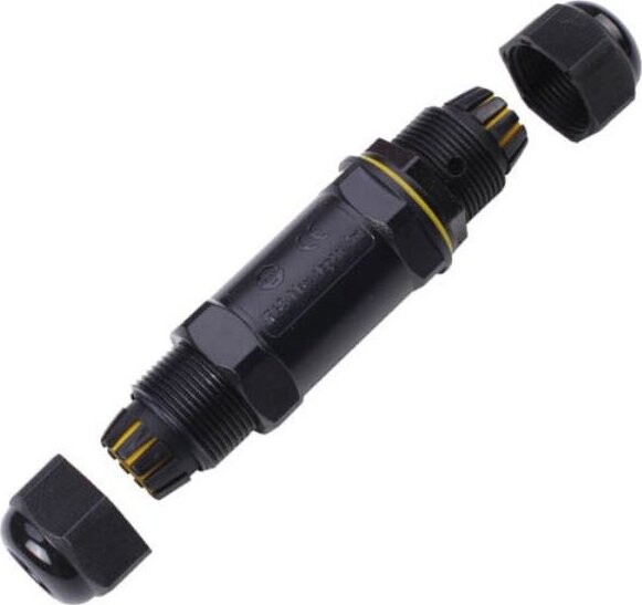 Garsaco Vodotěsná kabelová spojka dvou 5žilových vodičů 0,5-4 mm, IP68, celkem 10-14 mm