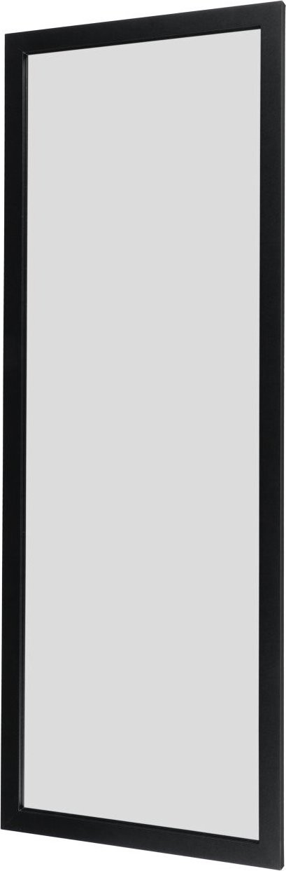 4Living, Nástěnné zrcadlo v MDF rámu, 34 × 94 cm, černé