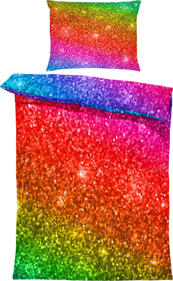 IMPAR Obliečky Trblietky, 140 × 200 cm + 90 × 70 cm