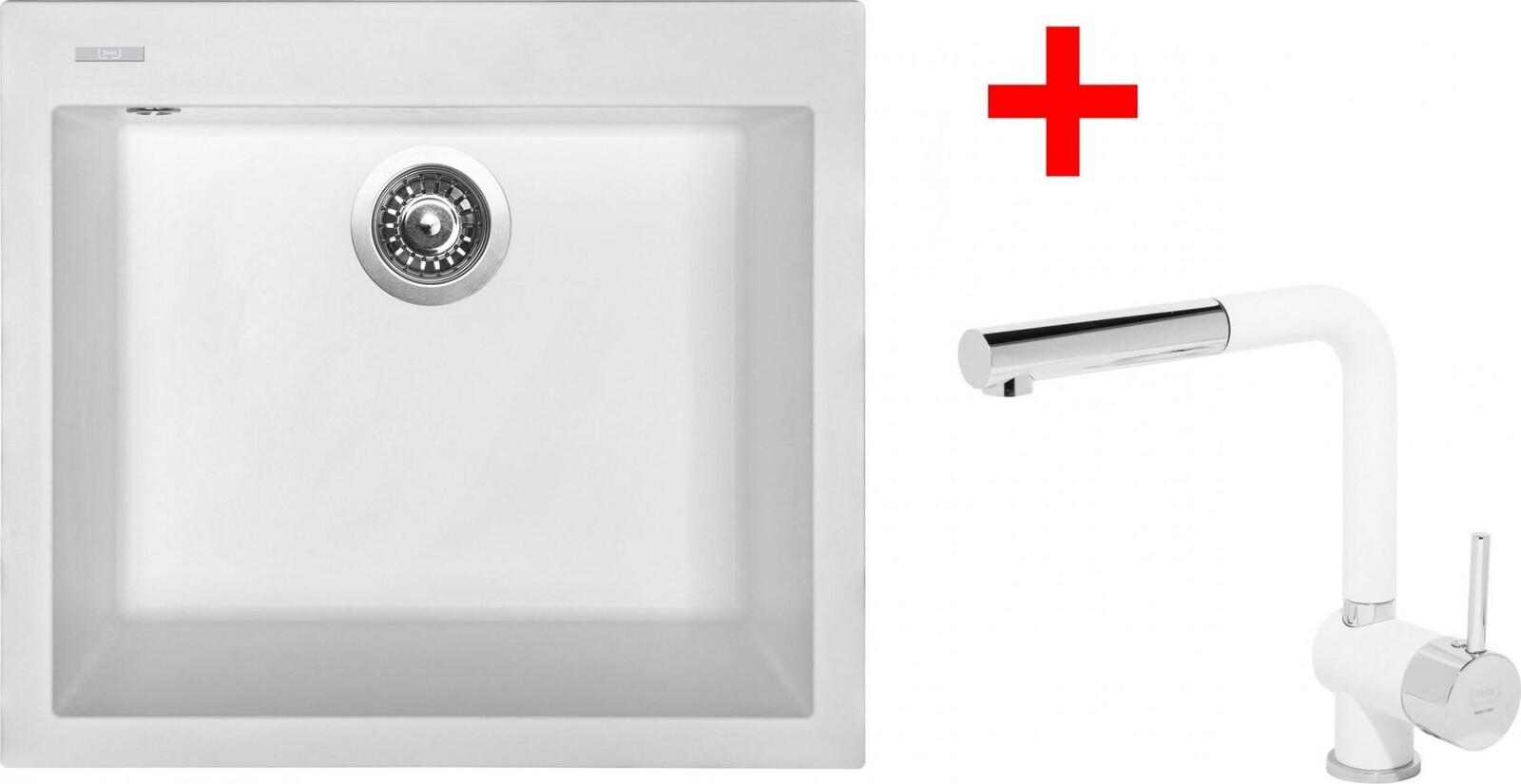 Sinks Cube 560 Milk + Mix 3 P GR