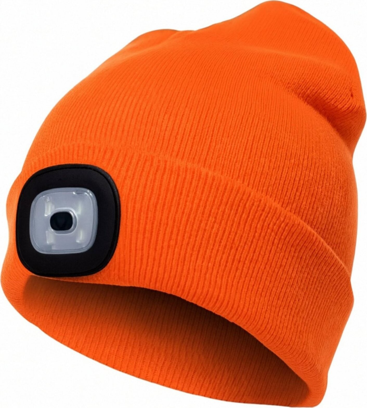 APT BQ83B Čiapka s čelovkou USB, oranžová