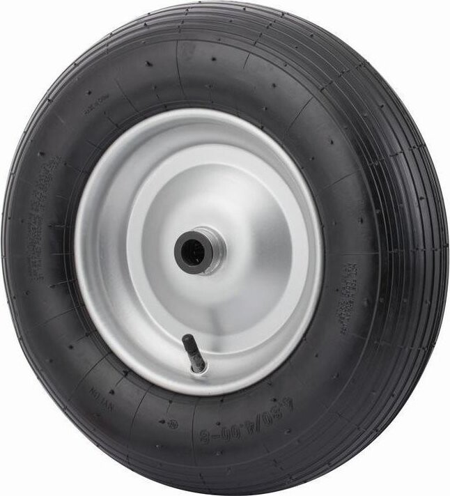 WALTECO Nafukovací kolo, průměr 400 mm, průměr osy 20 mm, nosnost 200 kg
