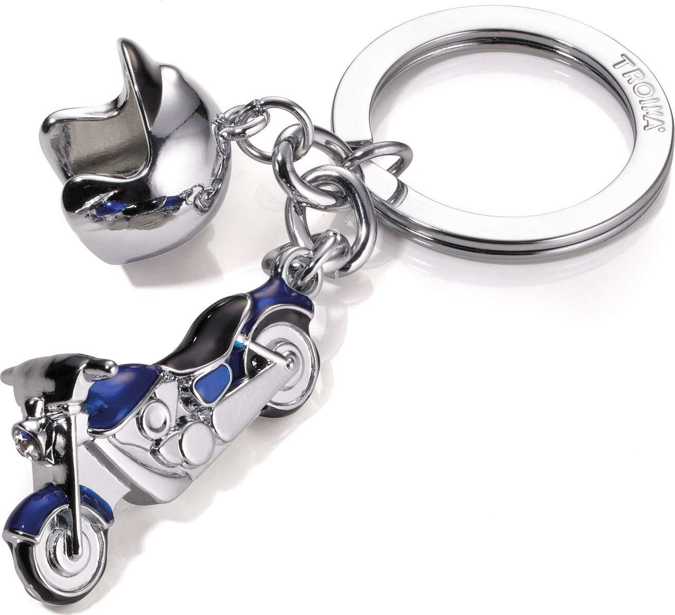 TRIOKA Key crusing, 2 přívěsky, se SWAROVSKI® elements