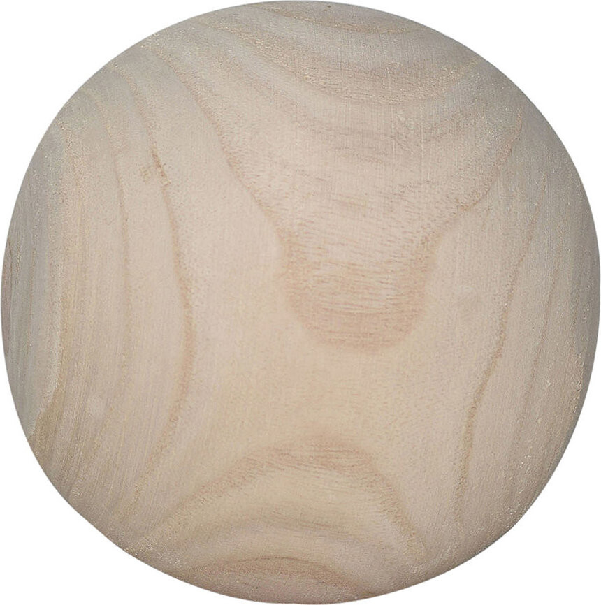 by inspire Dřevěná dekorace Koule, průměr 25 cm