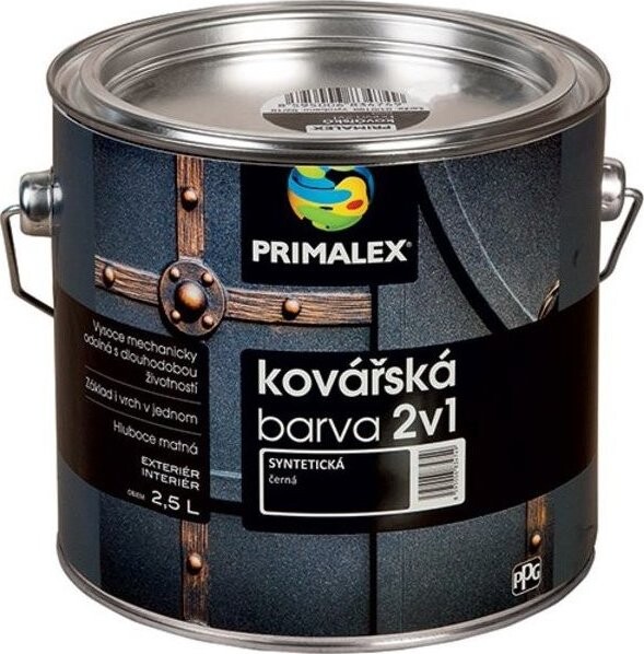 Primalex Kovářská barva 2v1 černá 2,5 l