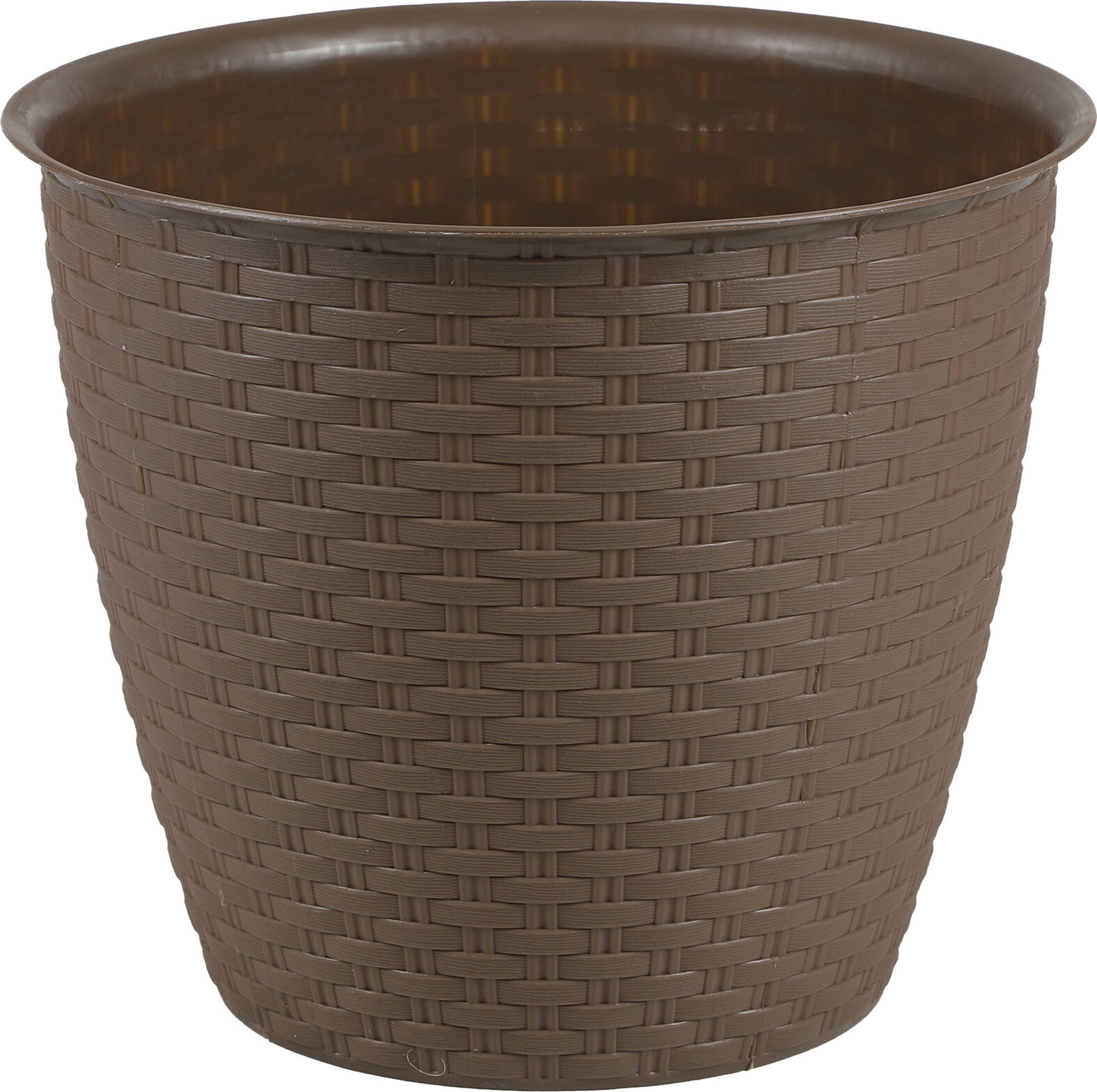 DOCHTMANN Květináč rattan 35 × 30 cm, hnědý