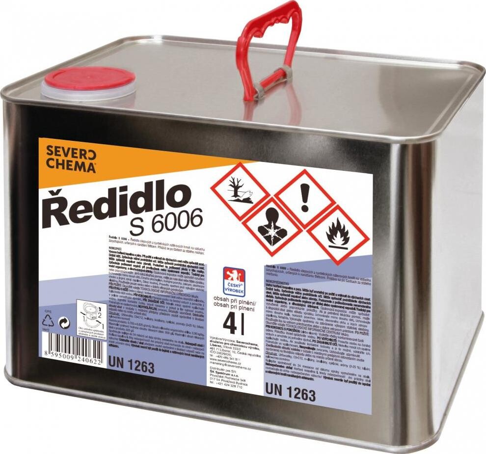 Severochema Riedidlo S6006 4 l