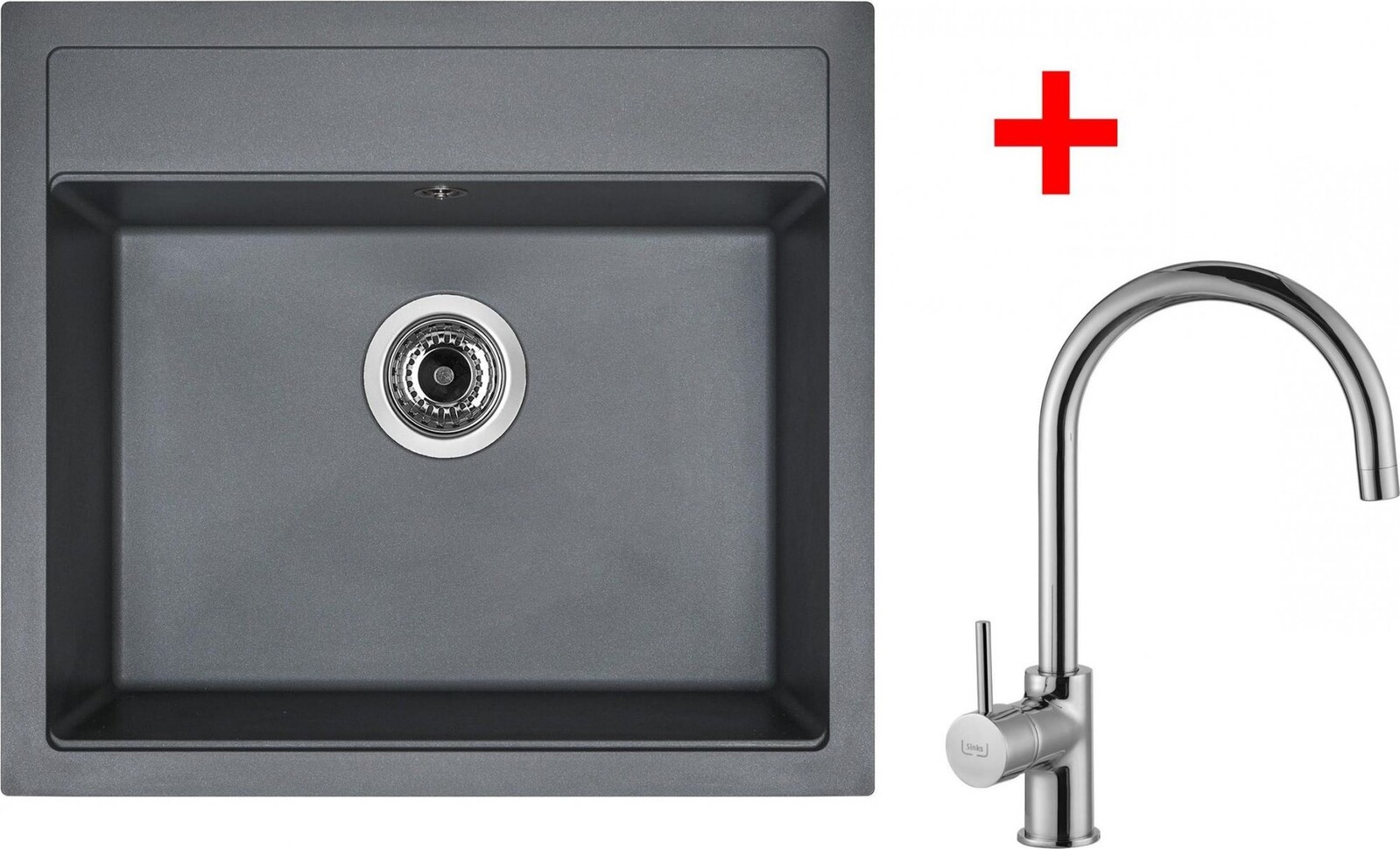 Sinks Solo 560 Titanium + Vitalia