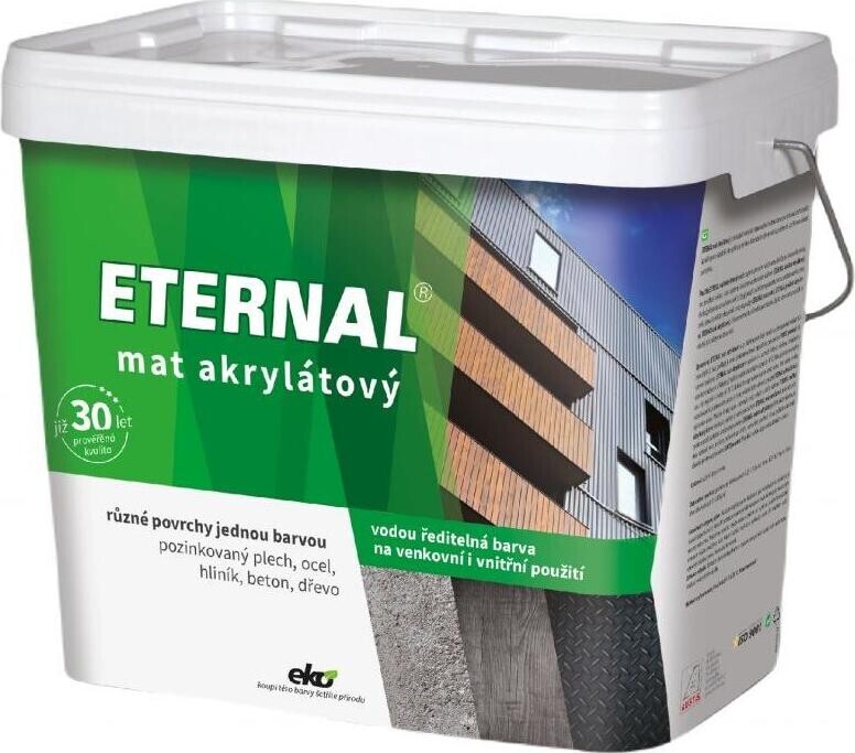 AUSTIS Eternal MAT akrylátový 7,7 l, černá COOL