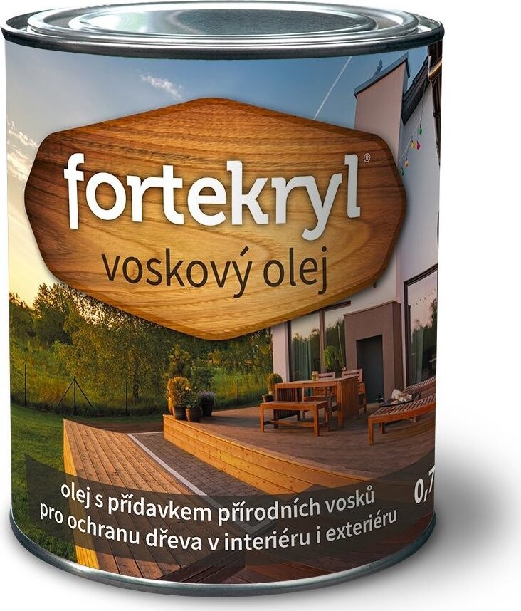 Austis Fortekryl Voskový olej 0,7 kg, palisandr
