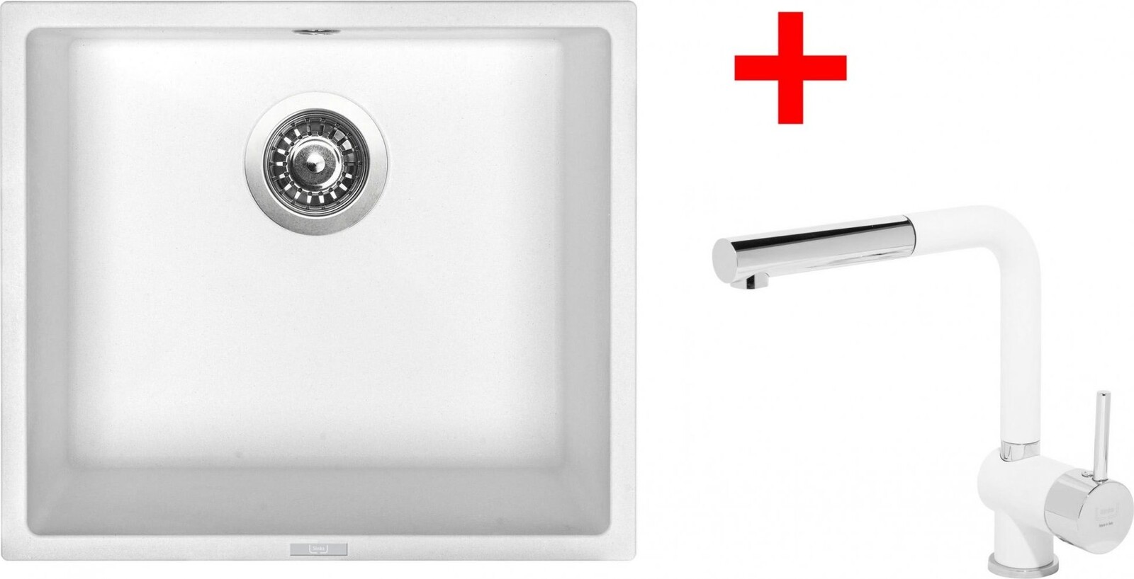 Sinks Frame 457 Milk + Mix 3 P GR