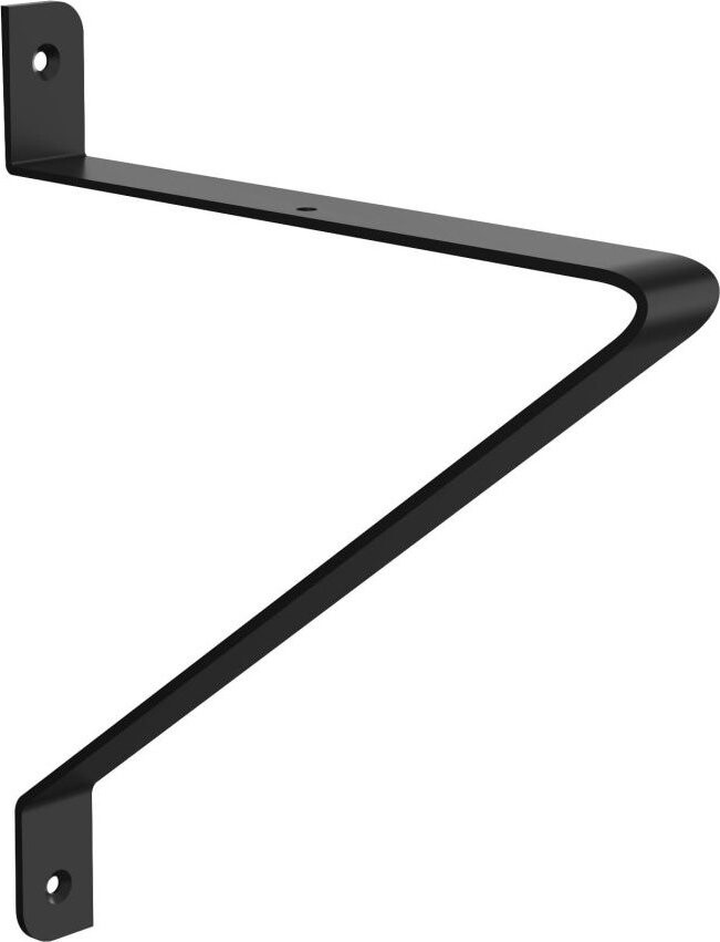 Walteco Konzole GAND, 250 × 220 mm, nosnost 30 kg, matná černá